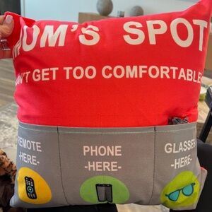 Pocket TV Couch Pillow